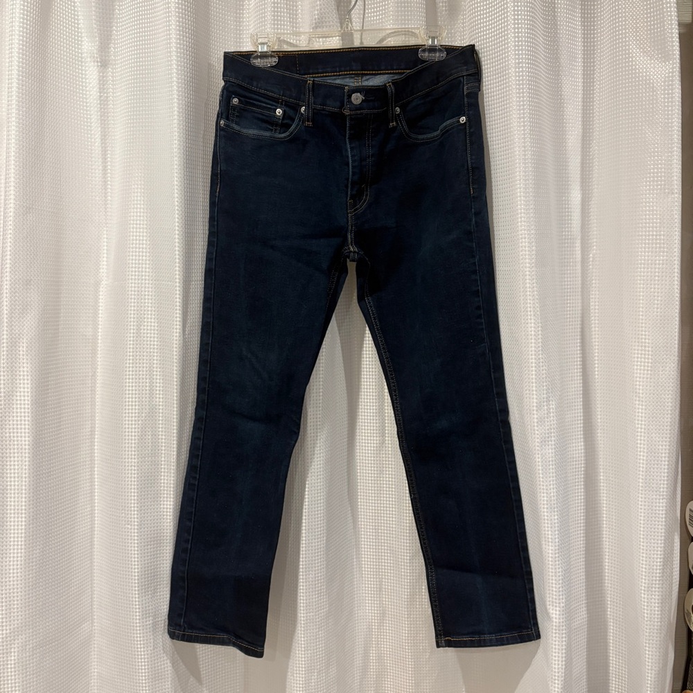 Levi's Men's 511 Dark Wash Low Rise/Slim Fit Denim Jeans 32' x 30" NWOT